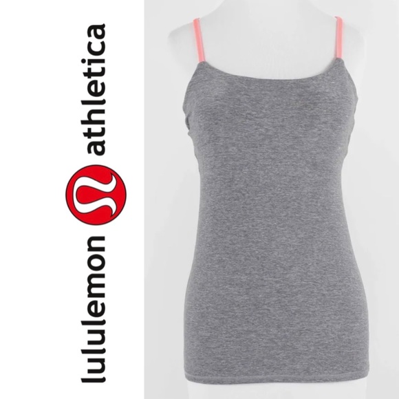 Lululemon tank top strappy coral back 4 - Picture 1 of 7